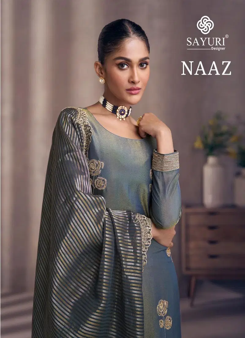 Naaz By Sayuri Simar Silk Readymade Suits Wholesale Online Catalog